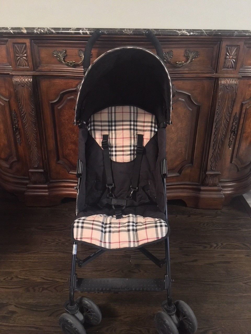 maclaren burberry stroller